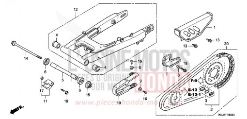 BRAS OSCILLANT CRF100F6 de 2006